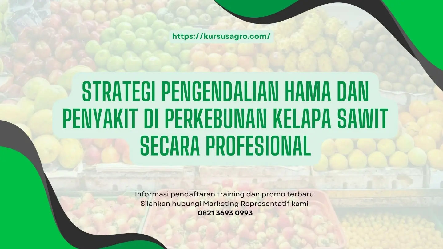 Identifikasi jenis hama dan penyakit utama