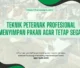 Teknik penyimpanan terbaik