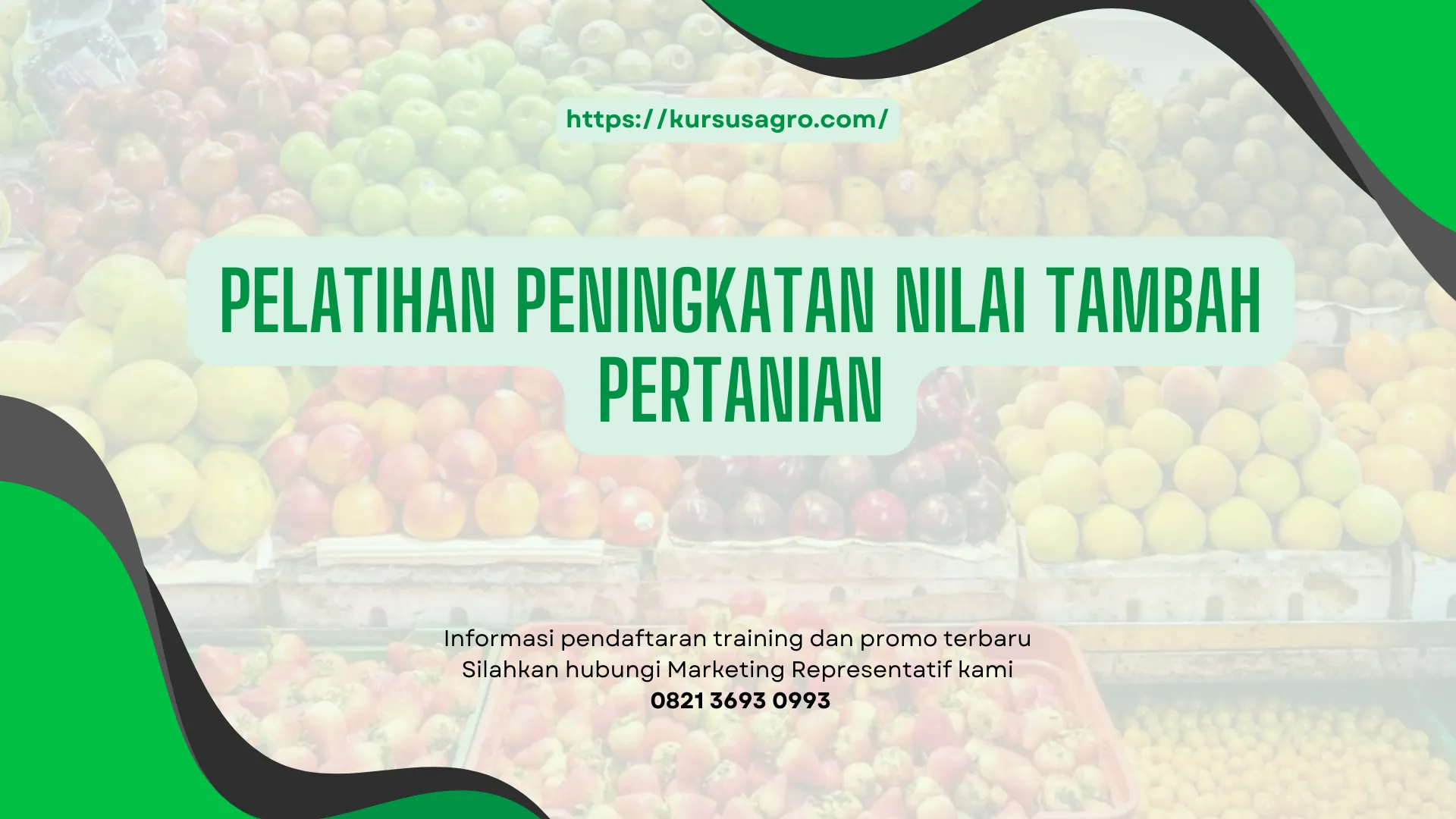 PELATIHAN PELATIHAN PENINGKATAN NILAI TAMBAH PERTANIAN JAKARTA