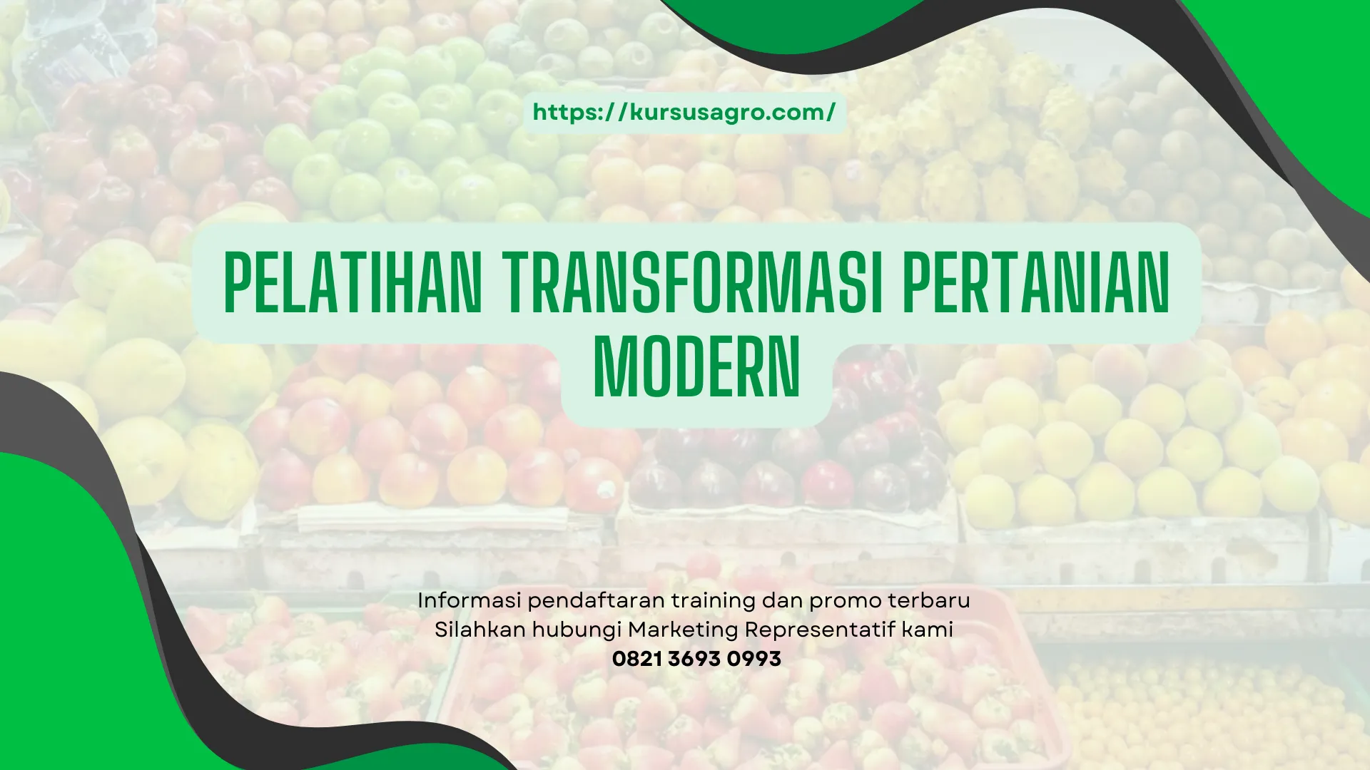 PELATIHAN PELATIHAN TRANSFORMASI PERTANIAN MODERN JAKARTA