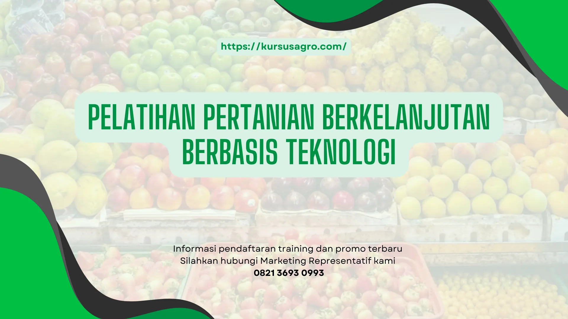 PELATIHAN PELATIHAN PERTANIAN BERKELANJUTAN BERBASIS TEKNOLOGI JAKARTA