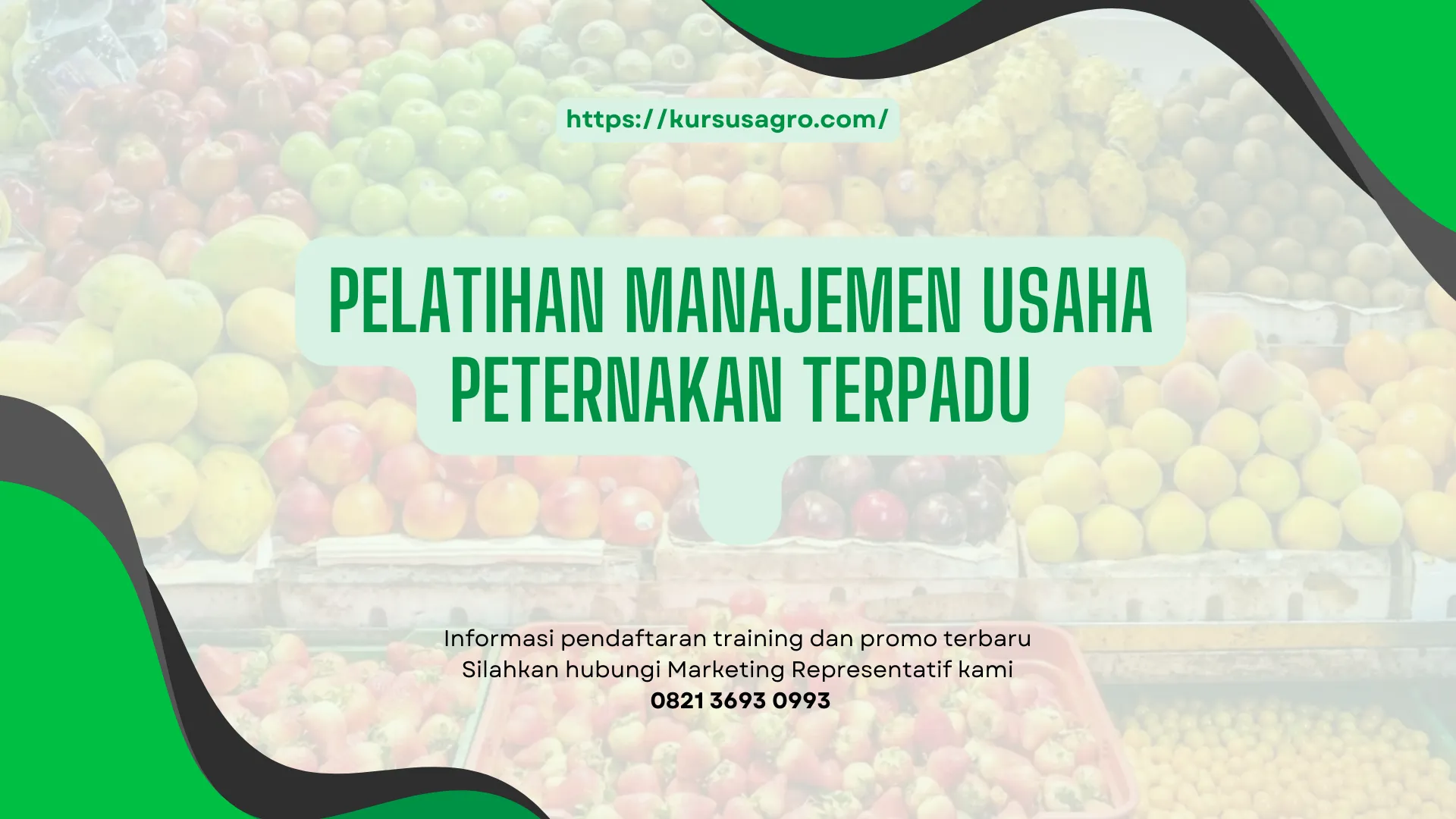 PELATIHAN PELATIHAN MANAJEMEN USAHA PETERNAKAN TERPADU JAKARTA