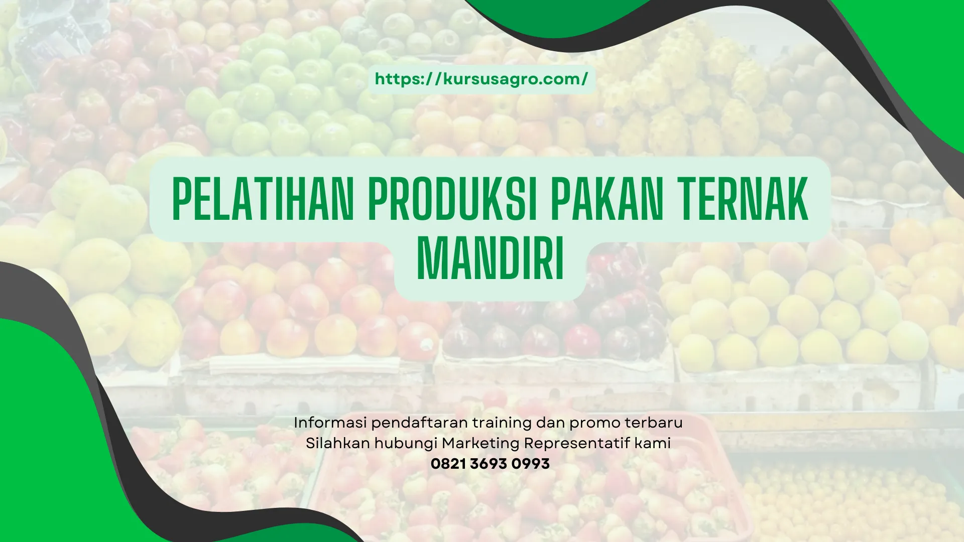 PELATIHAN PRODUKSI PAKAN TERNAK MANDIRI