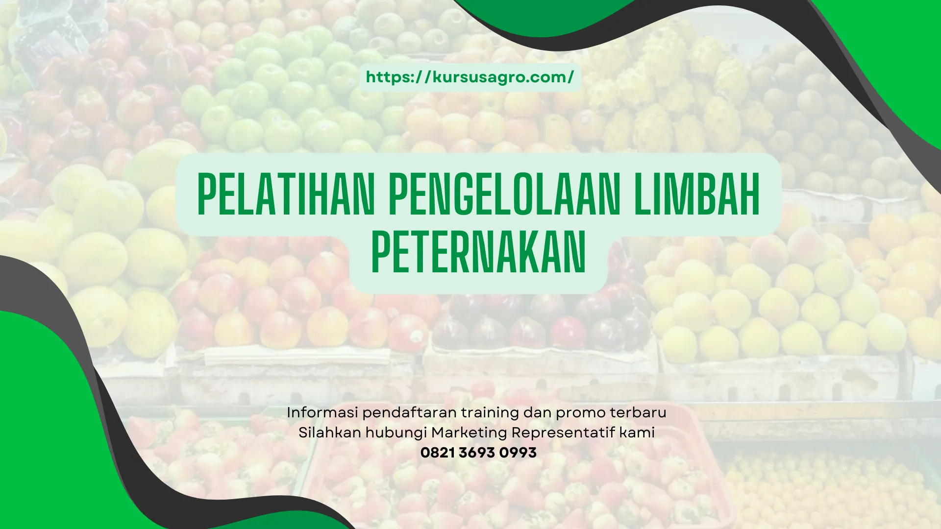 PELATIHAN PELATIHAN PENGELOLAAN LIMBAH PETERNAKAN JAKARTA