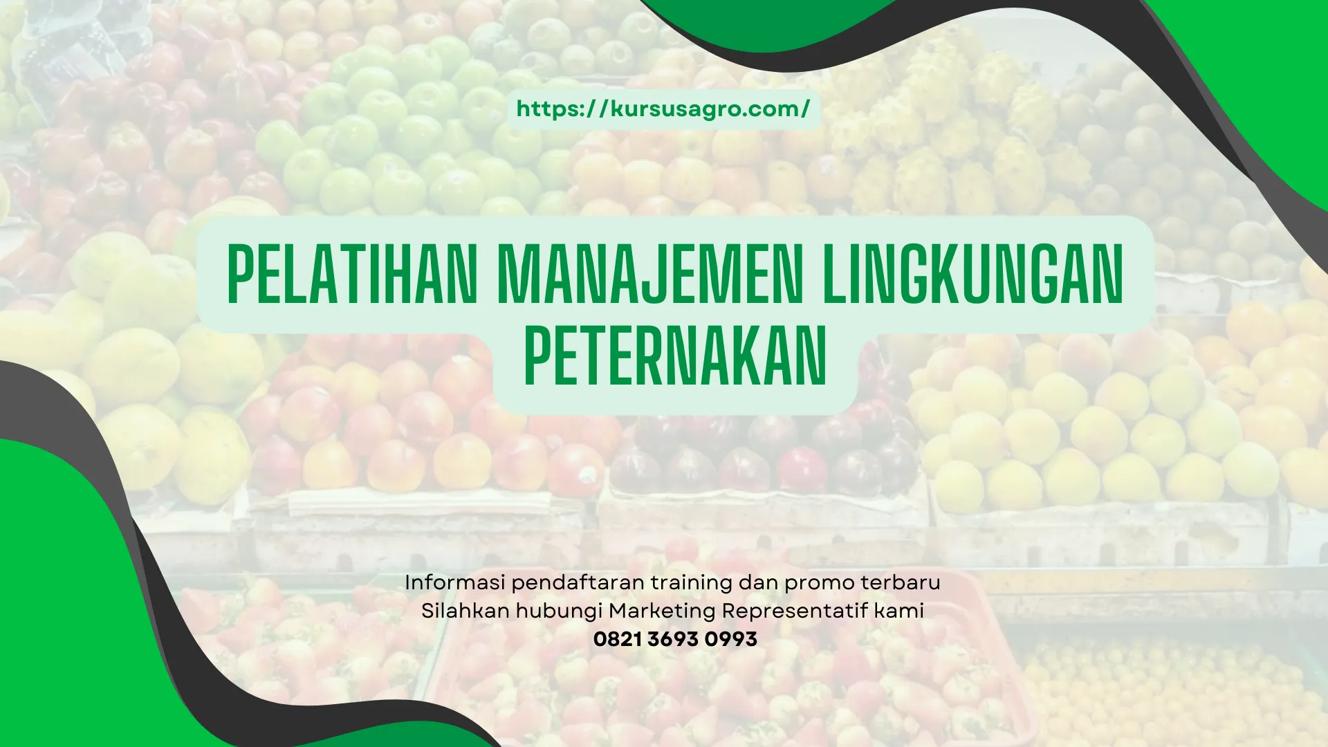 PELATIHAN PELATIHAN MANAJEMEN LINGKUNGAN PETERNAKAN JAKARTA