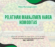 PELATIHAN PELATIHAN MANAJEMEN HARGA KOMODITAS JAKARTA