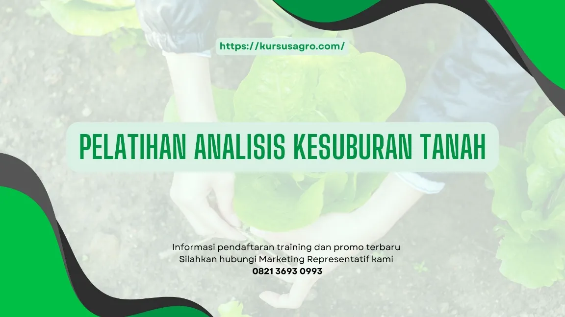 TRAINING ANALISIS KESUBURAN TANAH JOGJA