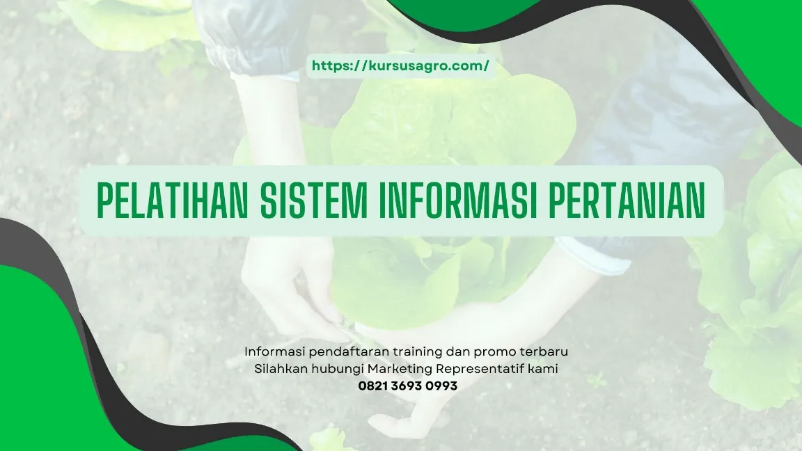 TRAINING SISTEM INFORMASI PERTANIAN JOGJA